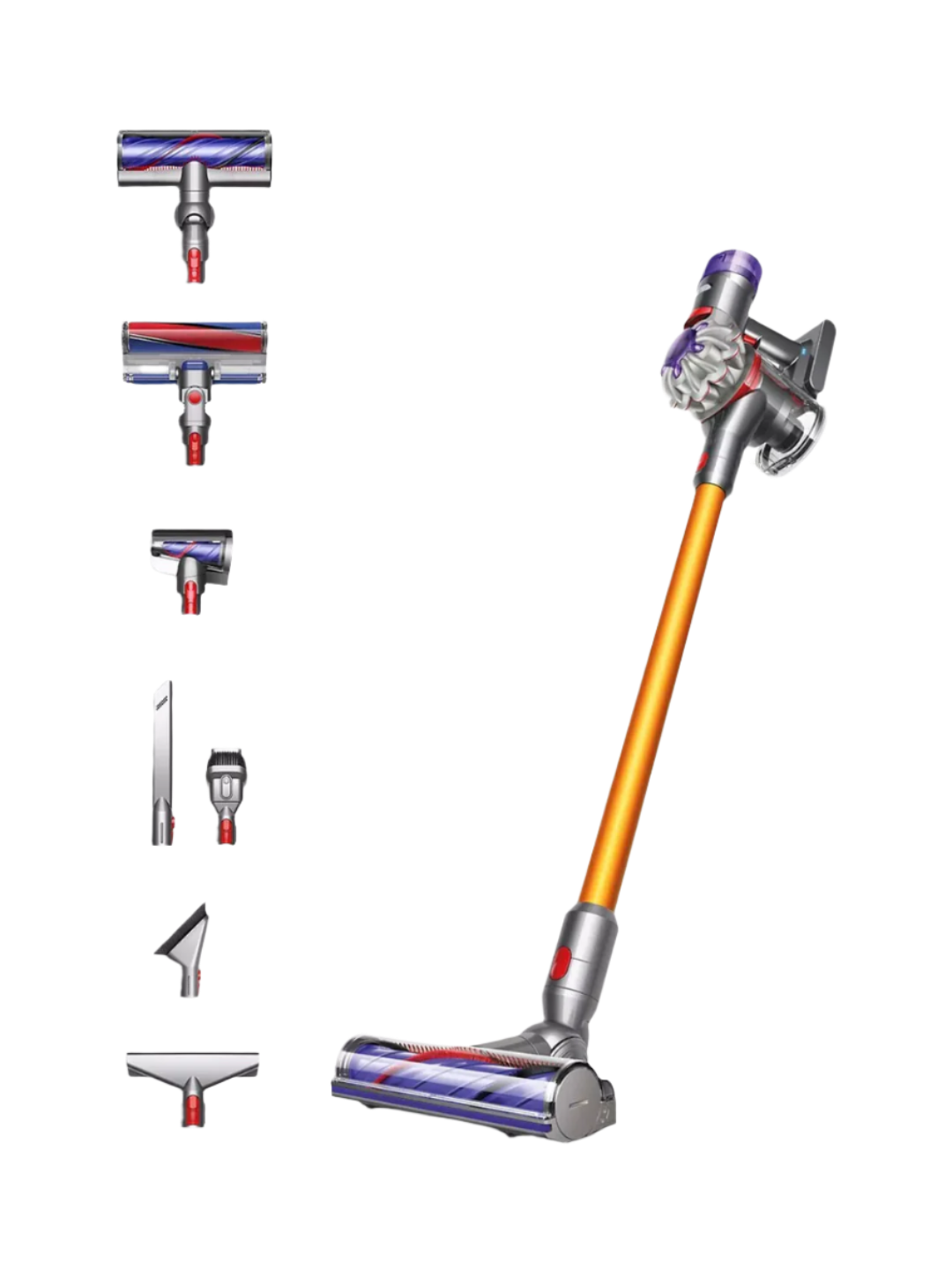 Dyson V8™ Absolute Cordless Vacuum Cleaner – (Nickel/Yellow)