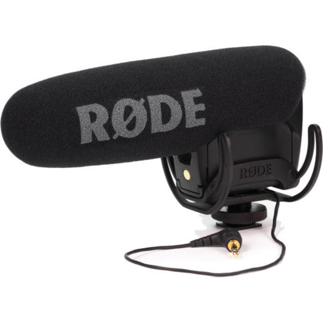 Rode VideoMic Pro — High-Performance On-Camera Shotgun Mic with Rycote® Shock Mount & Wind Noise Filter