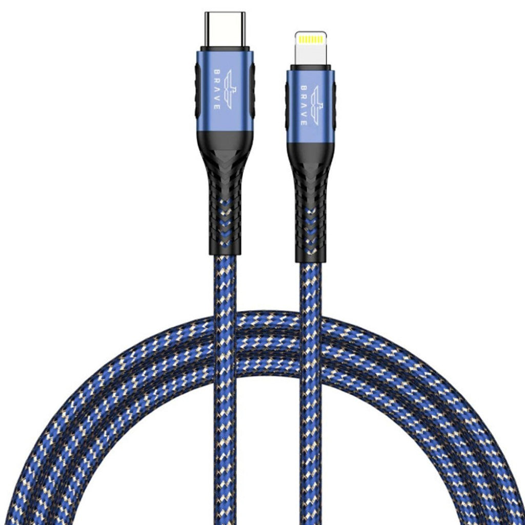 BRAVE Braided Data Cable Type-C to Lightning Cable BDC-35