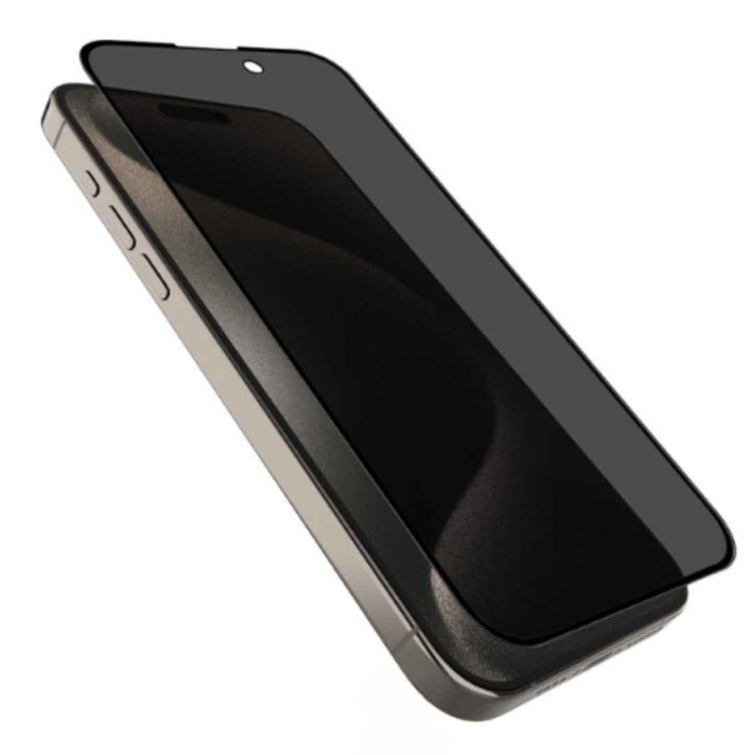 BRAVE Premium Privacy Screen Protector for iPhone 15 Pro Max Bubble-Free, Scratch Resistant - Privacy