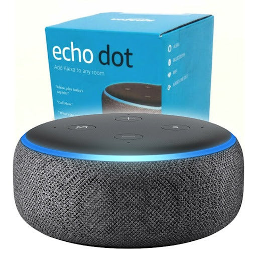 Smart Speaker With Alexa – Amazon Echo Dot (Charcoal Color)