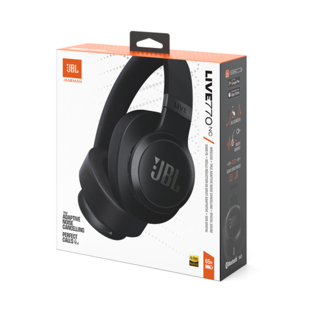 JBL Live 770NC – Wireless Over-Ear Headphones with Adaptive Noise Cancelling