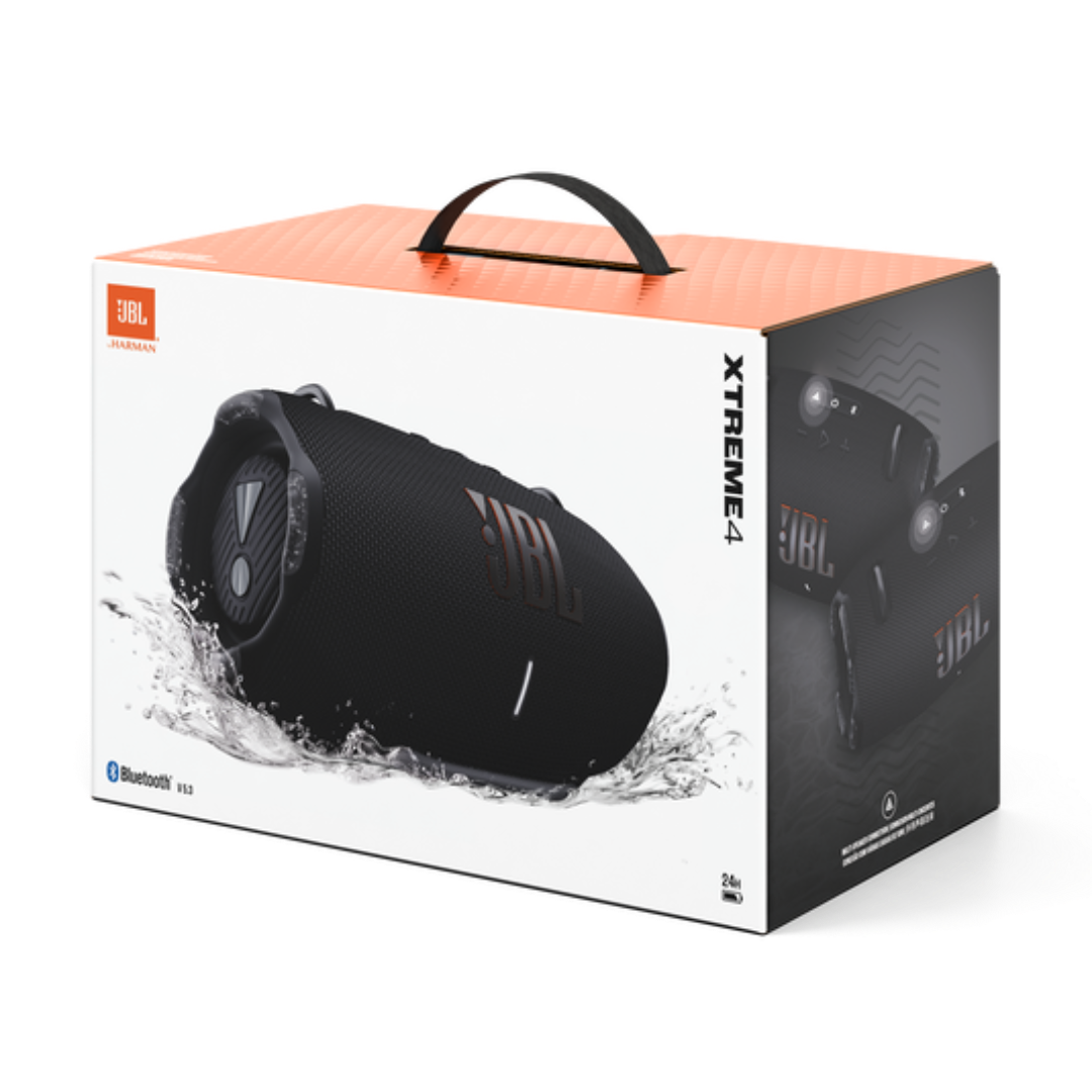 JBL Xtreme 4 — Rugged Portable Bluetooth Speaker with Massive Sound & Powerbank-Black