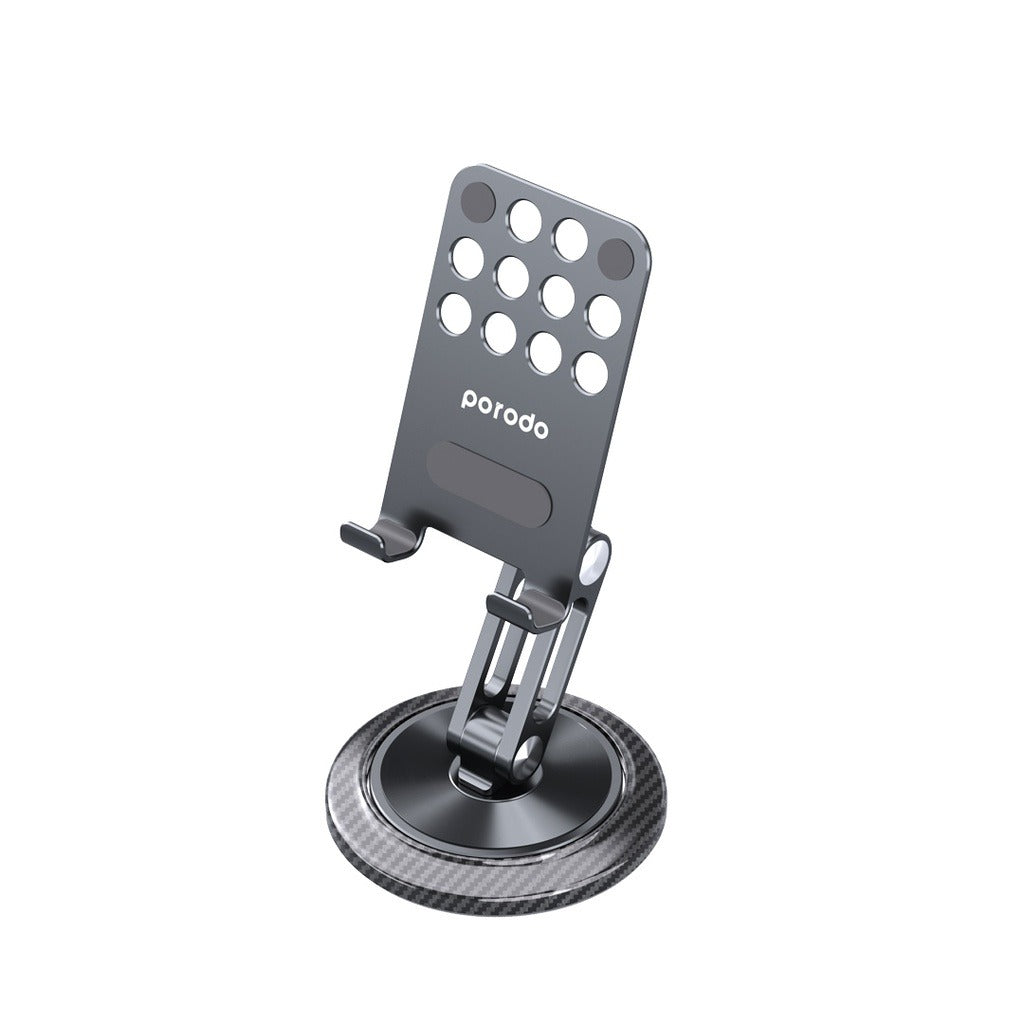 Porodo 360% Rotating Multi-Joint Mobile & Tablet Phone Stand - Grey