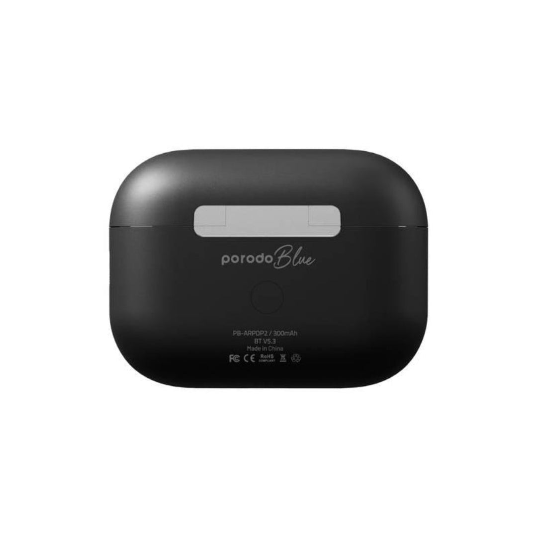 Porodo Pro 2 Wireless Earbuds – Deep Bass, Swipe Volume Control