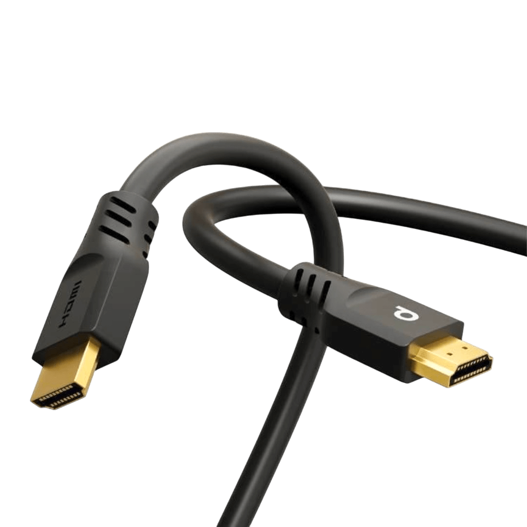 Porodo Blue 4K/60Hz HDMI Cable Ultra HD (2m/6.6ft) - Black