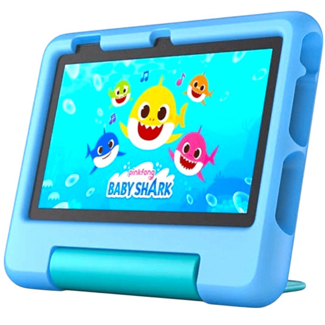 Amazon - Tablet Fire HD 7 Kids (2022) 7" With Wi-Fi- 16 GB - Blue