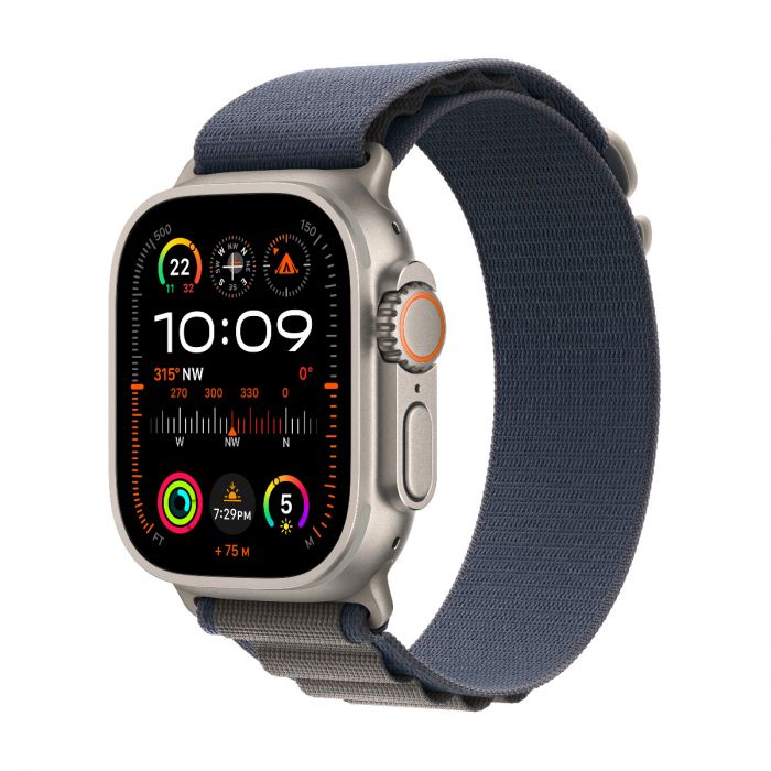 Apple Watch Ultra 2 – Advanced Outdoor Smartwatch with Alpine Loop, Dive-Ready Design & Crash Detection