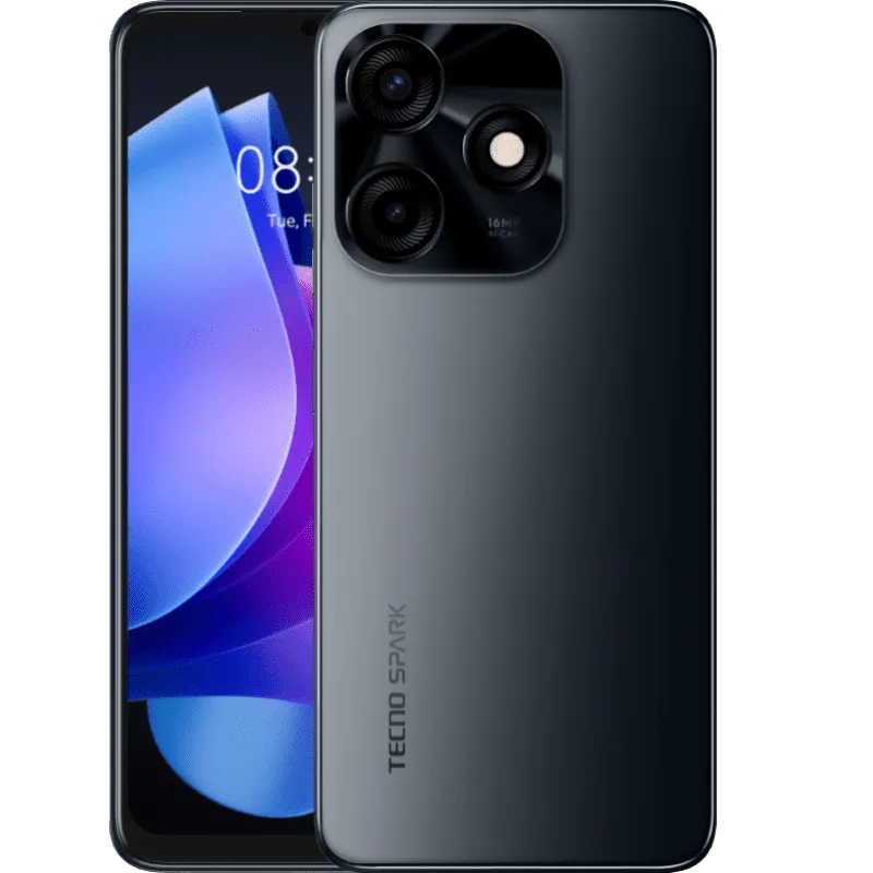 Tecno Spark 10C – 6.6″ 90Hz Display, 4GB RAM + 128GB Storage, Unisoc T606, 5000mAh Battery