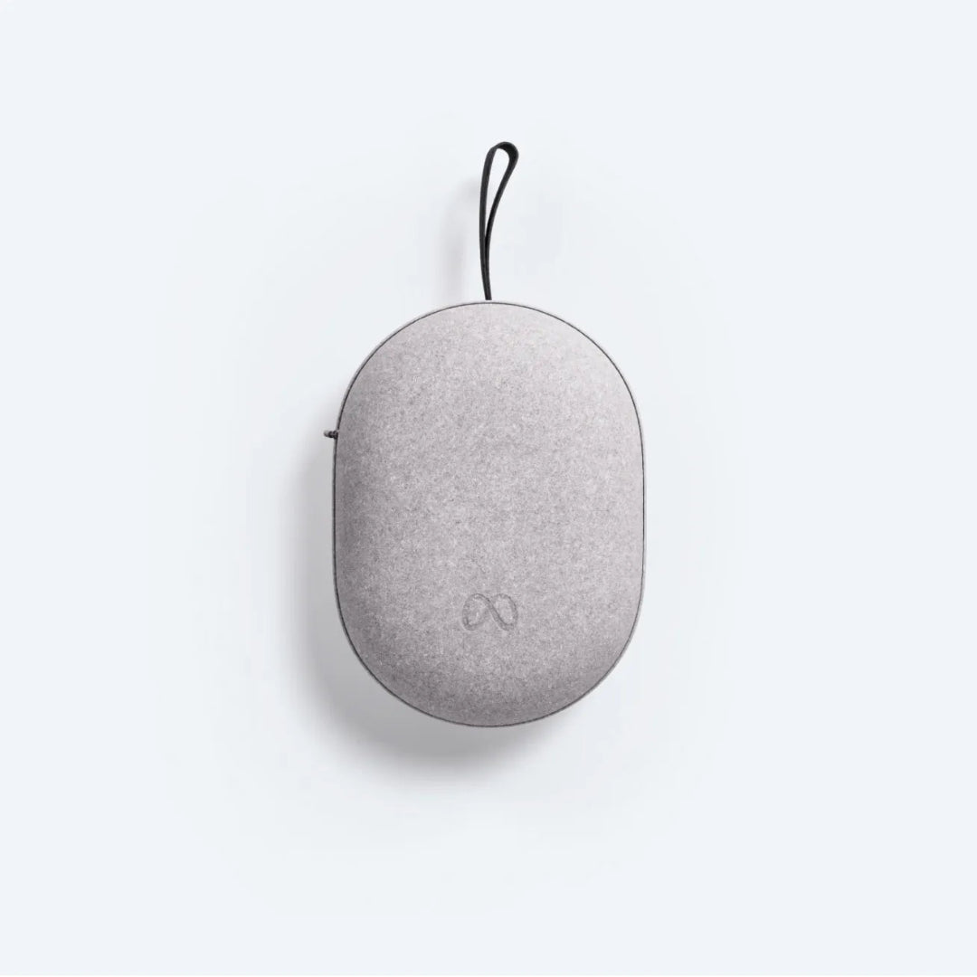 Meta Quest 3 Compact Carry Case – Stylish, Secure & Ready for Travel- Gray