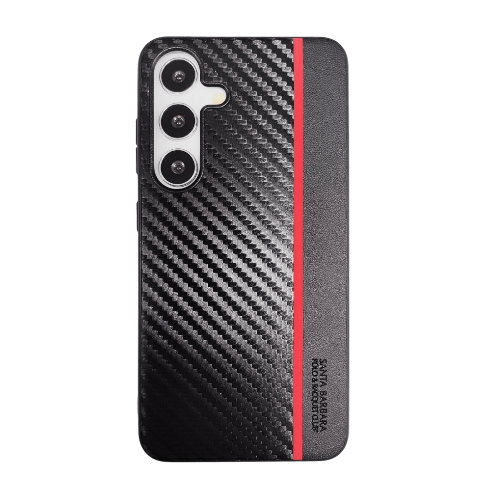 Samsung Polo Santa Barbara Cover Galaxy S24 – Hazel Carbon-Premium Protection with Elegant Design