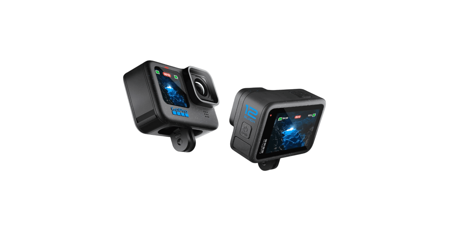 GoPro Hero 12 Black – Advanced 5.3K Action Camera with HyperSmooth 6.0, Dual Screens & Long Battery Life