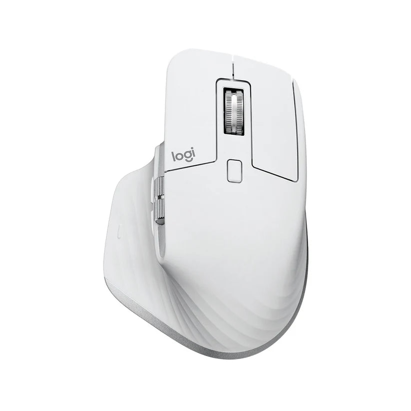 Logitech MX MASTER 3S Performance Wireless Mouse, Pale Gray