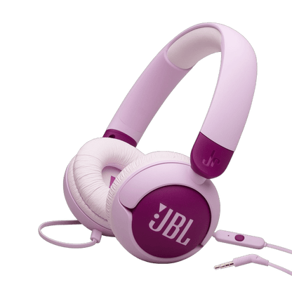 JBL Junior 320 Wired Kids Headphones – Safe Volume, Durable Design, and Customizable Style