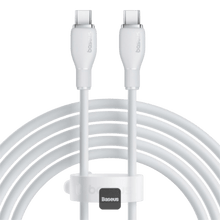 Baseus Cable Pudding Series Fast Charging Type-C to Type-C 100W-1.2M-White