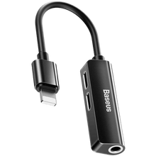Baseus L52 3-in-1 Adapter for iPhone Black