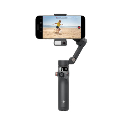 DJI Osmo Mobile 7 Pro – 3-Axis Smartphone Gimbal with Telescoping Arm, Gesture Control, and All-in-One Creator Module