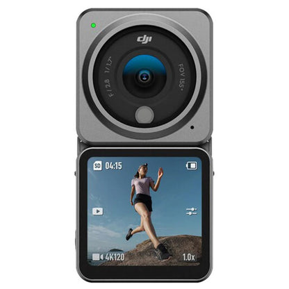 DJI Action 2 Dual Screen Combo – Modular 4K Action Camera with Front & Rear Touchscreens, Magnetic Design, and RockSteady 3.0 Stabilization