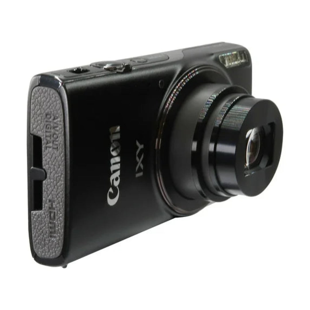 Canon IXY 650 Compact Digital Camera – 20.2MP, 12x Optical Zoom, Wi-Fi & NFC – Full HD Video, Slim Design – Black