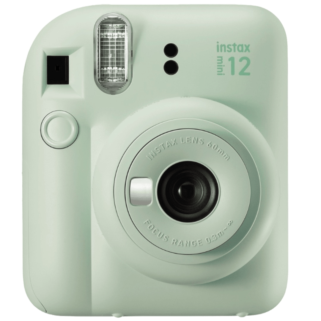 Fujifilm Instax Mini 12 – Instant Credit-Card Prints, Auto Exposure & Selfie Mode for Effortless Creativity