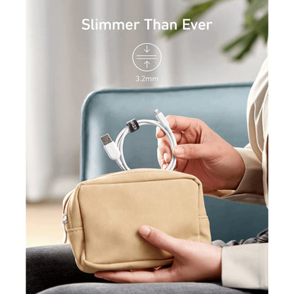 Anker PowerLine III – Ultra-Durable USB-A to Lightning Cable (White)