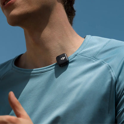 DJI Mic Mini – Wireless Lavalier Microphone System (2 Transmitters + 1 Receiver) with Portable Charging Case