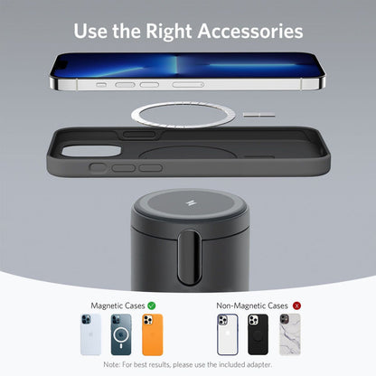 Anker 623 MagGo – Compact Dual Magnetic Wireless Charging Stand