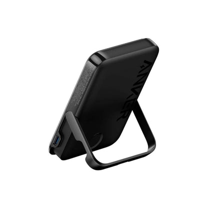 Anker 622 MagGo – Snap-On Charger with Kickstand, 5000mAh-Black