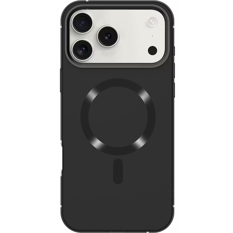 Levelo Opulis MagSafe Frosted Case Black - iPhone 17 Pro Max