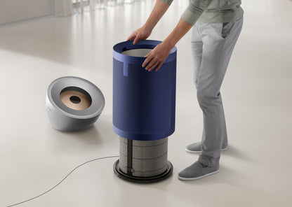 Dyson Big+Quiet – BP03 Air Purifier with Formaldehyde Filter (Prussian Blue/Nickel)