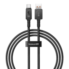 Baseus Unbreakable Series 100W Fast Charging Data Cable USB-A to Type-C 6A 1M - Black