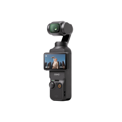 DJI Osmo Pocket 3 – 4K 120fps Compact Gimbal Camera with 1-Inch CMOS Sensor, Rotating Touchscreen & ActiveTrack 6.0