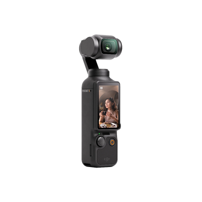 DJI Osmo Pocket 3 – 4K 120fps Compact Gimbal Camera with 1-Inch CMOS Sensor, Rotating Touchscreen & ActiveTrack 6.0