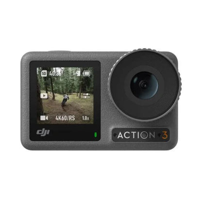 DJI Osmo Action 3 Standard Combo – 4K/120fps Action Camera with Dual Touchscreens, RockSteady 3.0, and 155° Ultra-Wide Lens