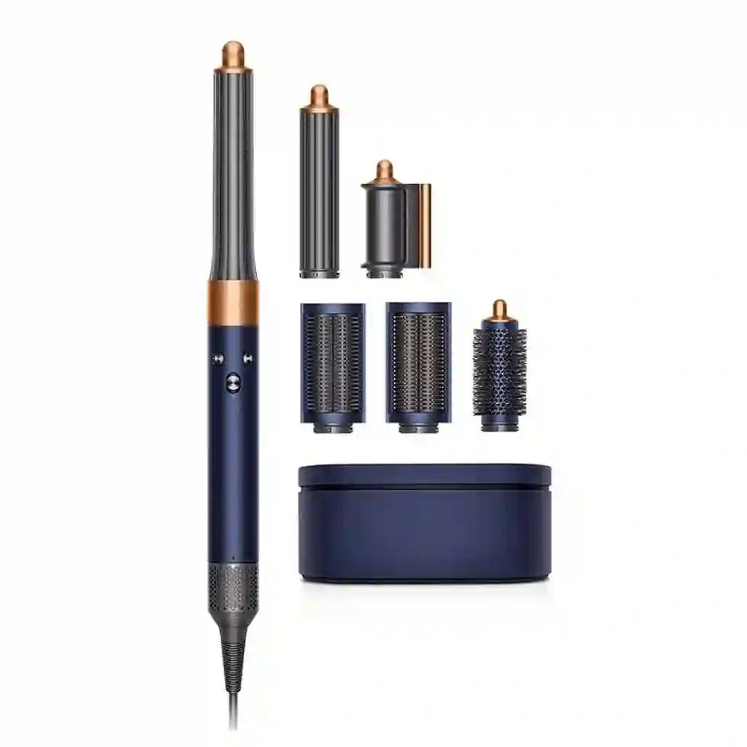 Dyson HS05 Airwrap Complete Long – Style Without Extreme Heat(Prussian Blue / Rich Copper)