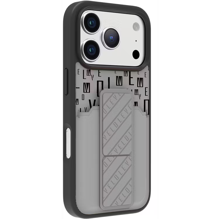 Levelo Morphix GripStand Case with Card Holder -iPhone 17 Pro Max