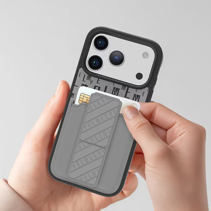 Levelo Morphix GripStand Case with Card Holder -iPhone 17 Pro Max