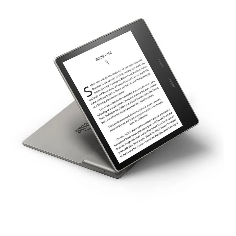 Amazon Kindle Oasis – 8GB Deluxe E-Ink Reader with Warm Light (Graphite)