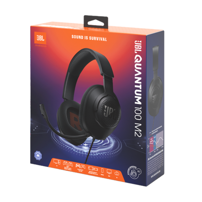 JBL Quantum 100M2 – Pro Wired Headset with Game-Ready Sound Profile