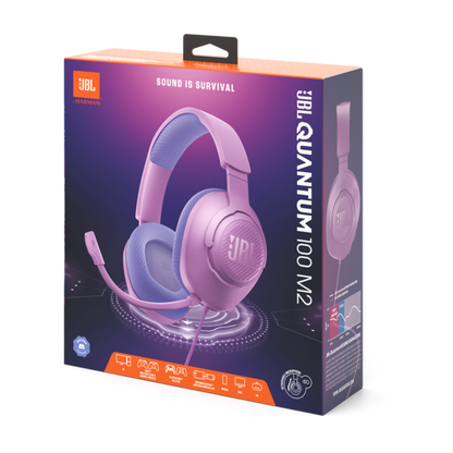 JBL Quantum 100M2 – Pro Wired Headset with Game-Ready Sound Profile