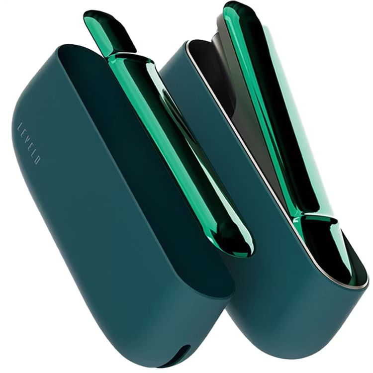 Levelo Iris Pro Silicone Case for IQOS ILUMA 2023 -Slip-Resistant Green