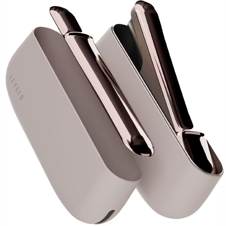 Levelo Iris Pro Silicone Case for IQOS ILUMA 2023 -Slip Resistant Pebble Beige
