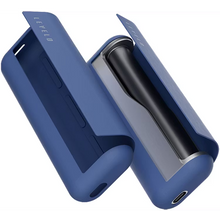 Levelo Nikko Silicone Case for IQOS ILUMA Prime 2023 Slip-Resistant Blue