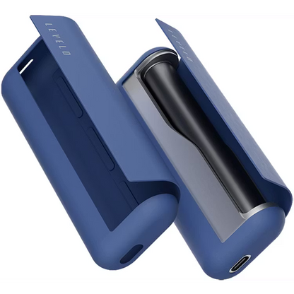 Levelo Nikko Silicone Case for IQOS ILUMA Prime 2023 Slip-Resistant Blue