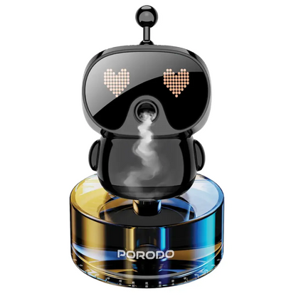 Porodo Lifestyle Robovibe Smart Car Aroma Diffuser - Black