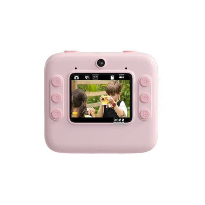 Porodo Kids Instant Print Camera – 48MP, 1080P, Ink-Free Fun-Pink