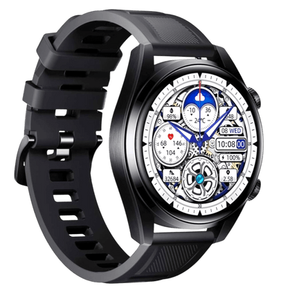 Porodo Nebula Smartwatch – Full-Touch Display, Health Tracking, Silicone Band