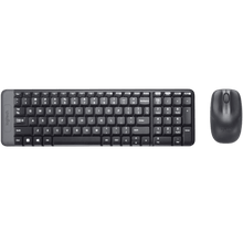 Logitech MK220 - 3160 Desktop Wireless Keyboard & Mouse With Arabic