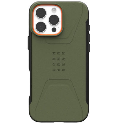 UAG Cover Civilian iPhone 16 pro Max-20ft Drop Tested