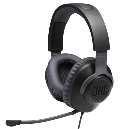 JBL Quantum 100 Wired Over-Ear Gaming Headset with Flip-Up Mic